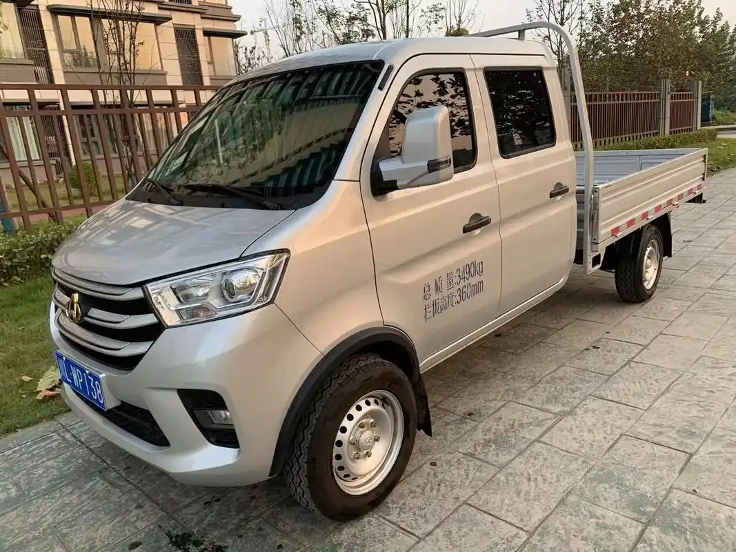 乐山小货车.长安新豹t5双排,带助力,带空调,vcd大屏倒车 - 抖音