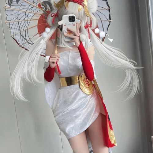 玩家小将公孙离cos服祈雪灵祝周边 服装王者荣耀cosplay王者荣耀cos服