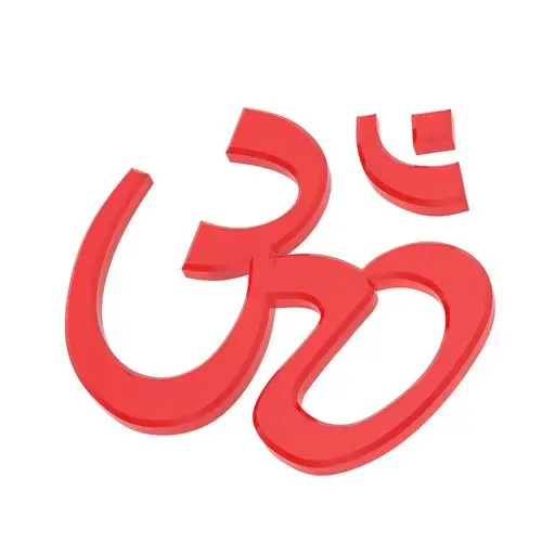 红色的印度教的象征