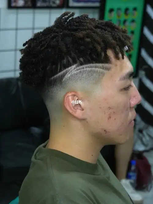 黑人烫  #男士发型  #羊毛卷 #拉美卷  #脏辫