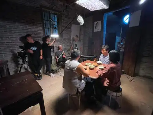 "龙舟剧·微电影版"《龙舟最有戏》拍摄现场