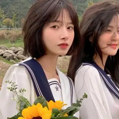 高清超仙的2021超火闺蜜头像双人图片