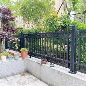 铁艺护栏围栏栅栏铝合金别墅花园铝艺阳台o栏杆庭院围墙户外定制