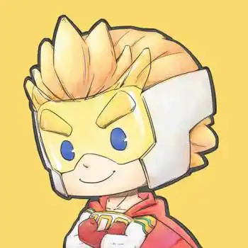 我的英雄学院-通行百万_我的英雄学院卢米利昂通行百万平涂q版头像