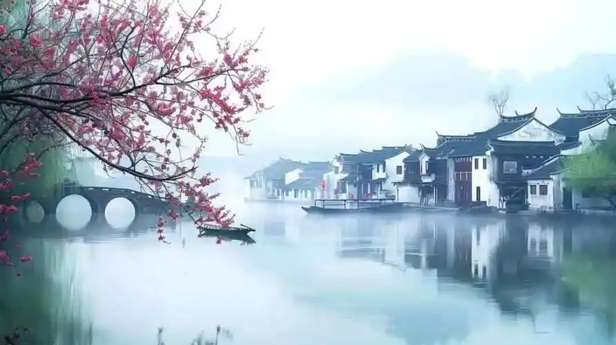 水墨江南,美景如画