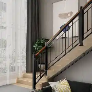 室内楼梯扶手简约现代图片