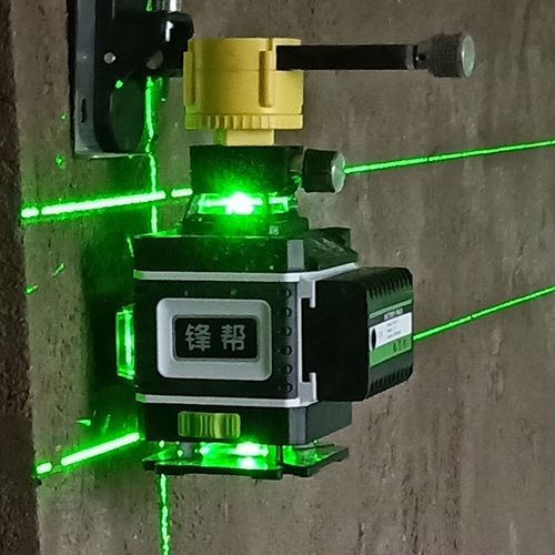 精品锋帮16线墙地两用平水仪器红外线12线绿光水平仪高精度强光细