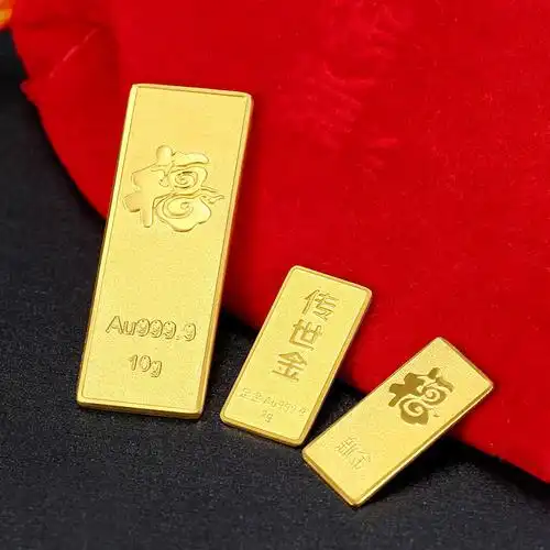 新金珠宝au9999传世金投资金条黄金金砖送礼馈赠保值投资佳品