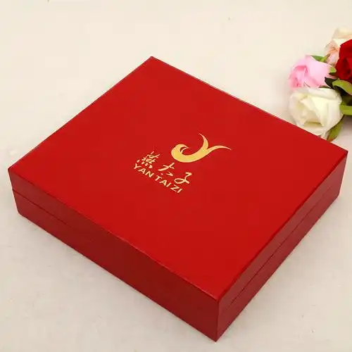 热销茶叶礼盒定制logo_定做高档礼品盒包装盒印刷可印logo食品茶叶