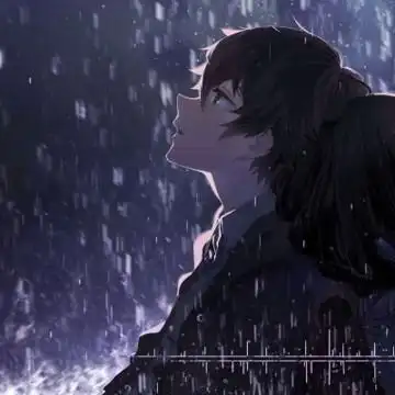 冷酷动漫情侣头像