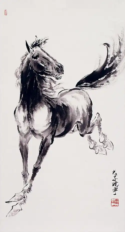 名家绘骏马图169