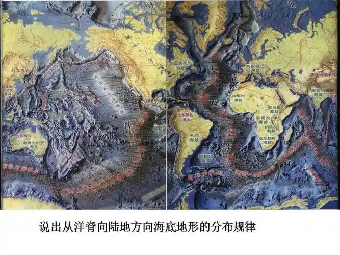 高二地理海底地形的形成ppt