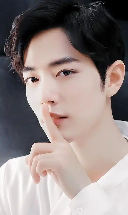 抖音置顶白色肖战