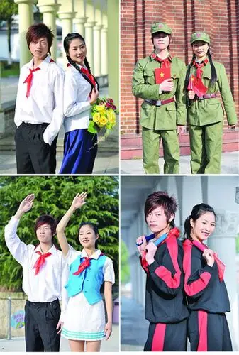 校服秀演绎时代变迁