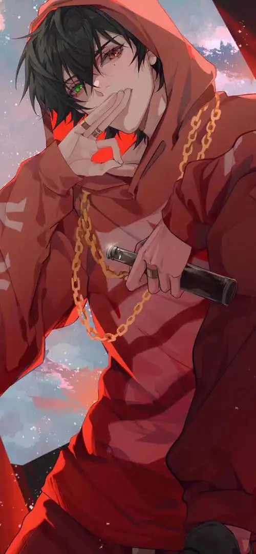 2024高清热血红衣男生动漫壁纸_手机壁纸_动漫卡通手机壁纸_我要个性