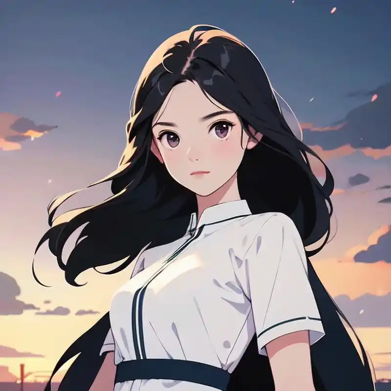 96手绘动漫风女生头像996996