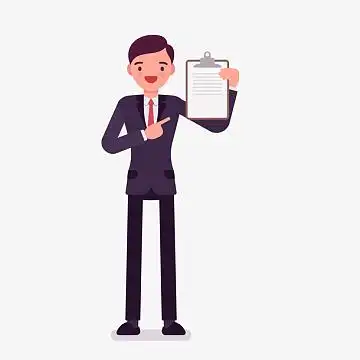 文件卡通商务人物素材_文件卡通商务人物图片元素-觅元素