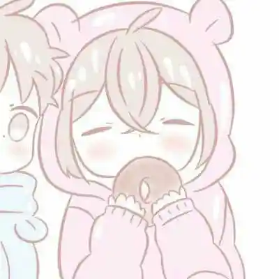 卡通小可爱情人头像