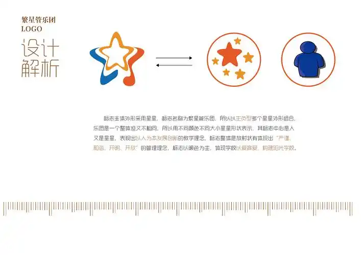 繁星管乐团设计提案分享|平面|logo|idea_矮低鹅_原创作品-站酷zcool