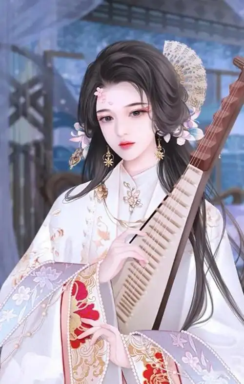 古风美人壁纸,娇媚无骨入艳三分