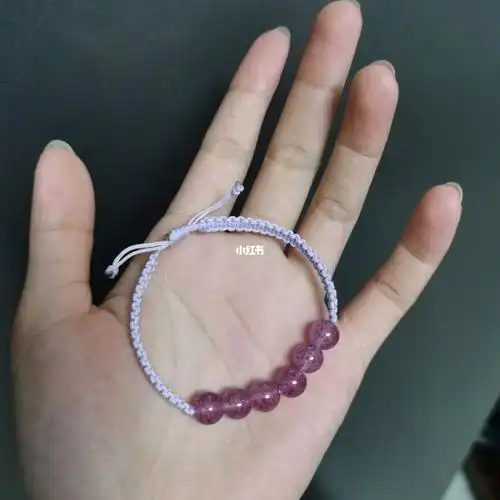 是谁编好手链发现少了一颗珠子我不说01