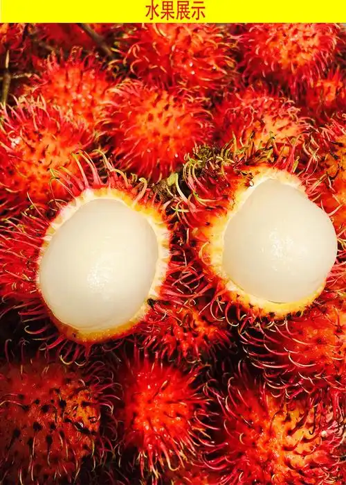 红毛丹热带新鲜水果应季红牡丹海南毛荔枝果整箱4斤3