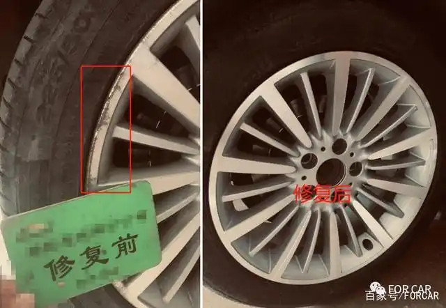 汽车钢圈轮毂低碳修复过程