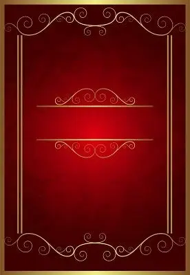 红色纹理婚庆婚礼婚宴菜单背景