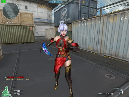 网络卡顿在cf游戏中使用人物炫进行对局时,如果网络连接较差出现卡顿