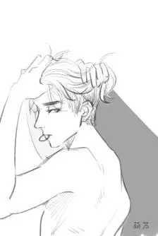 易烊千玺简笔画手绘动漫