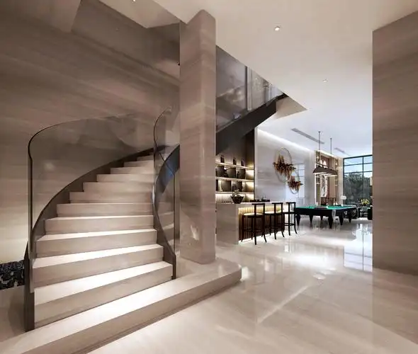 实木楼梯,别墅楼梯,墅木楼梯_co土木在线