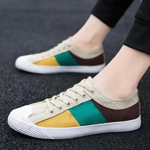 梵克公牛(fankebull)男士帆布鞋yg9b16报价_参数_图片_视频_怎么样