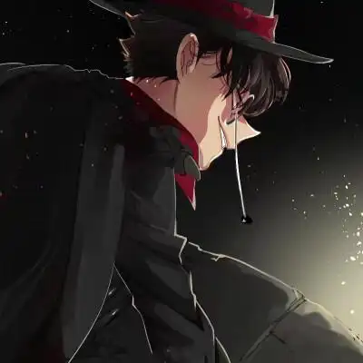 帅气男生头像怪盗基德