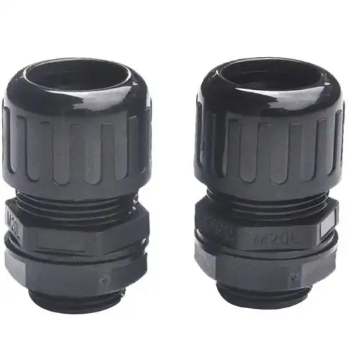 接头尼龙防水软管波纹管密封pf牙浪拧紧螺纹管接头