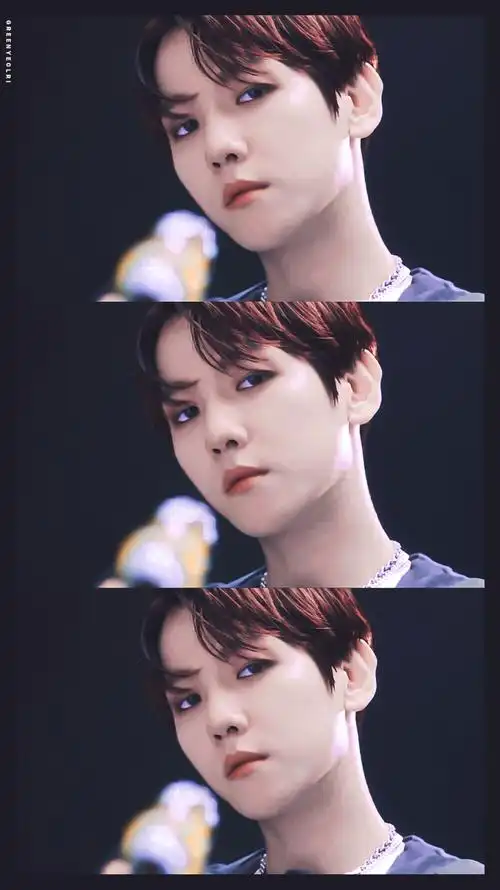 exo茶蛋边伯贤壁纸loveshot