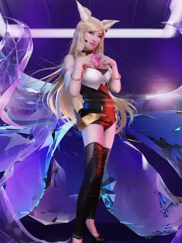 cosplay:lol英雄联盟,kda女团阿狸