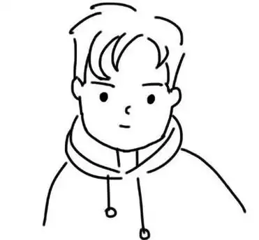 的超酷简笔画男生头像帅气男简笔画(帅气的男生简笔画图片)简笔画男孩