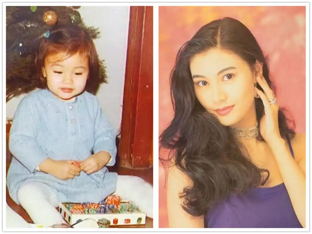 明星童年对比照:林允朴实,刘亦菲美到大,最美的是她!_小时候