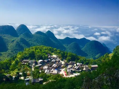 藏在深山里的风景—那色峰海