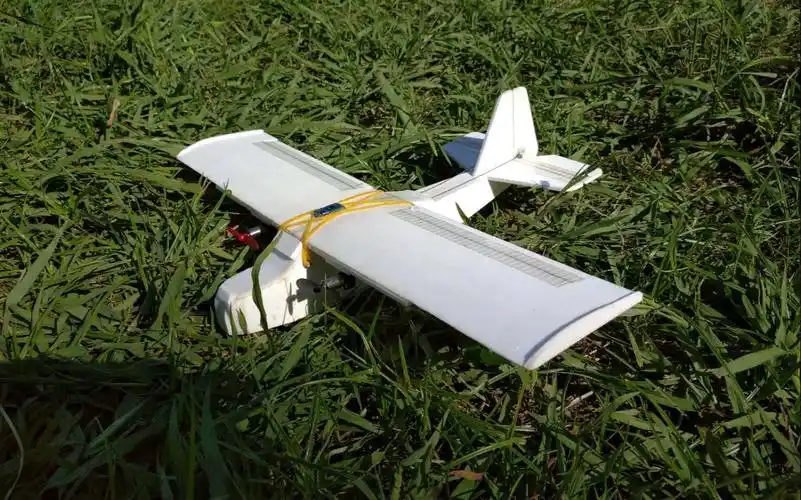 【微型航模】自制双发上单翼遥控小飞机