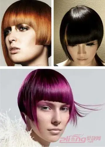 超个性的不对称短发沙宣头