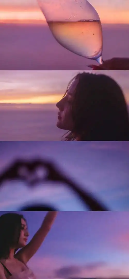 迪丽热巴拼接写真高清手机壁纸