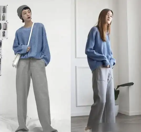 女生穿灰色运动裤如何搭配才能显出个人美试试这4种搭配吧