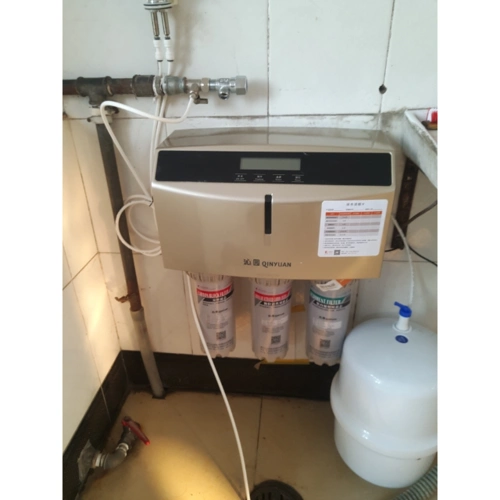 沁园(qinyuan)净水器家用直饮厨下式过滤器ro-185i净水机反渗透纯水机