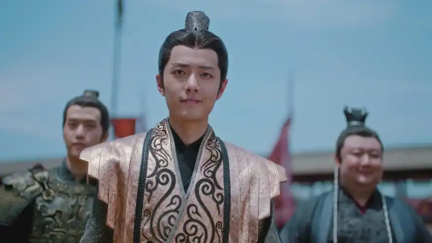 狼殿下,晋国川王李炬祺(肖战饰)截图.