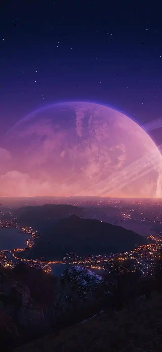 宇宙星空手机壁纸,高清无水印