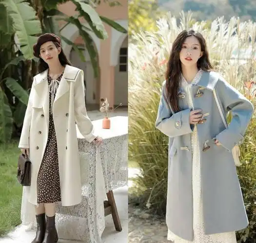 奔三奔四女人的冬季外套穿搭技巧,大衣搭配裤子,裙子更优雅减龄