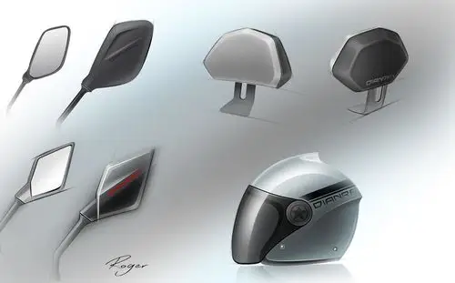 早期ps手绘产品效果图(一)