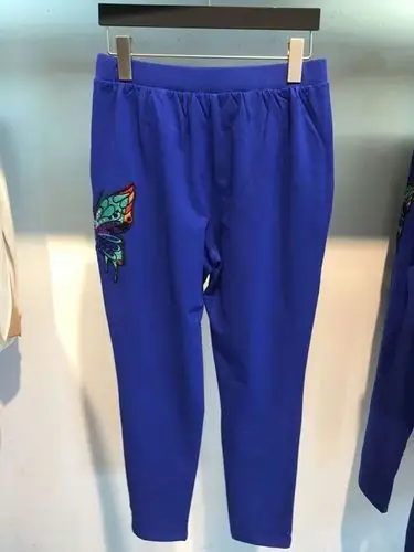 7月秋装新款 雅y莹专柜正品蓝色时尚休闲裤 e15as6561a