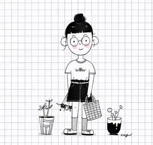 画小女孩简笔画教学方法怎样画小女孩又漂亮又简单